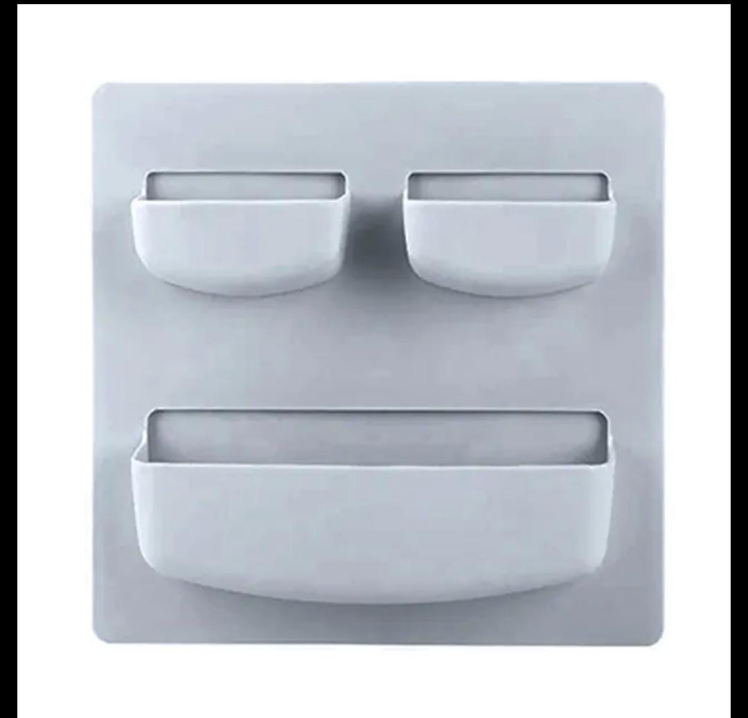 Plastic Self-adhesive Storage Rack