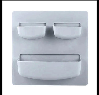 Plastic Self-adhesive Storage Rack