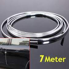 Car Door Edge Guard Chrome Protector Roll 7 Meter