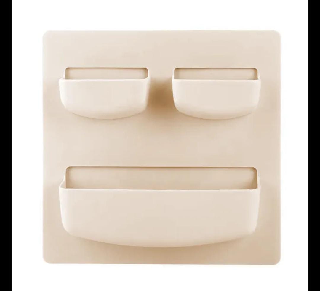 Plastic Self-adhesive Storage Rack