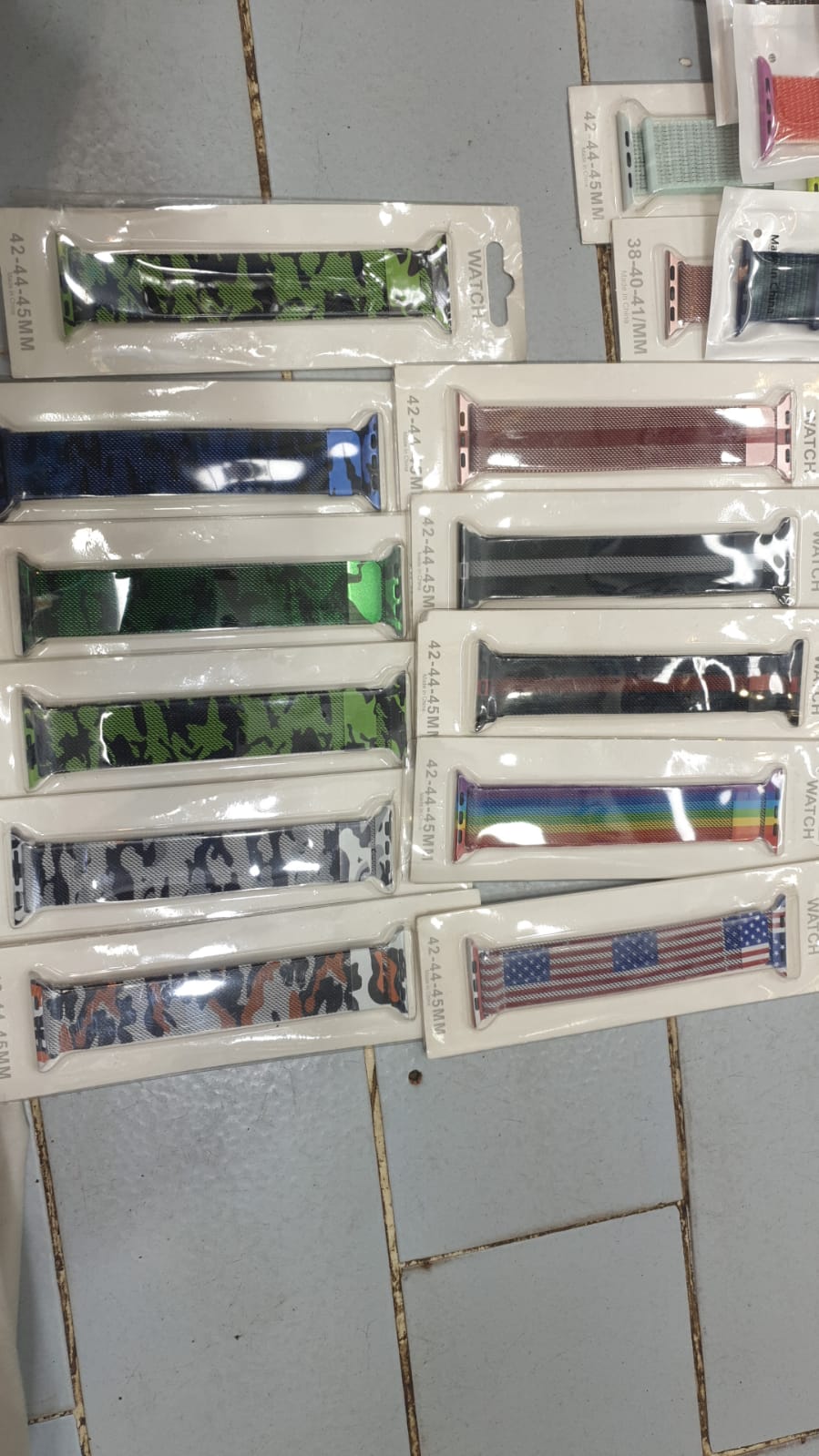 Gucci and army watch straps - (Random Color &amp; Design)