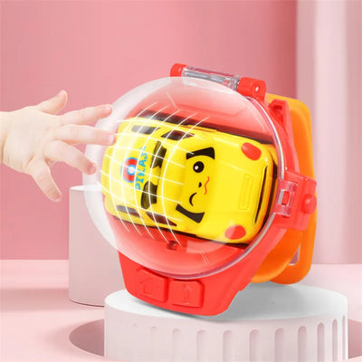 CHILDREN CARTOON MINI RC REMOTE CONTROL CAR WATCH