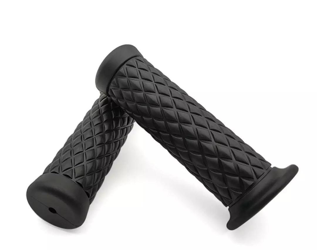 Cafe Racer Diamond Rubber Grip - 1