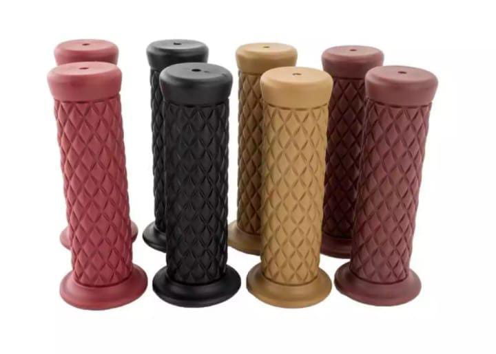 Cafe Racer Diamond Rubber Grip - 1