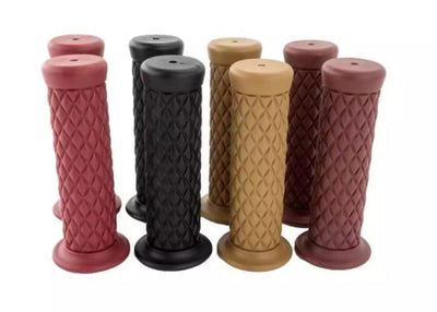 Cafe Racer Diamond Rubber Grip - 1