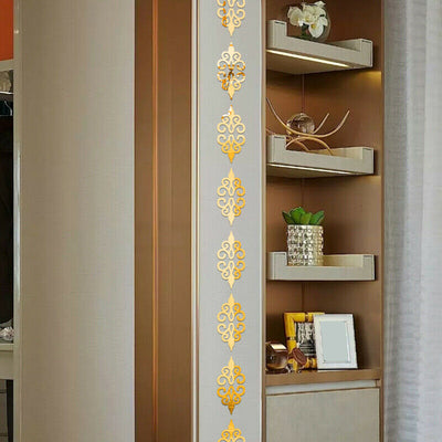 DIY Room Decoration Acrylic Mirror Wall Stickers (12 Pc Set)