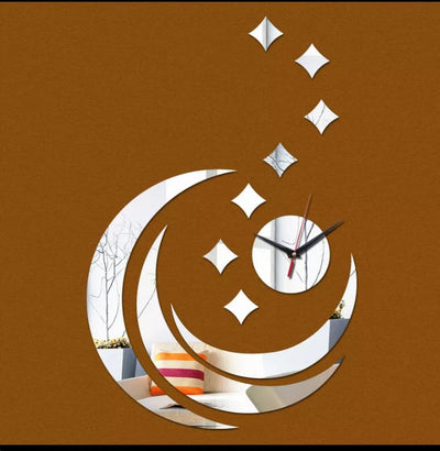 Acrylic Mirror Wall Clock