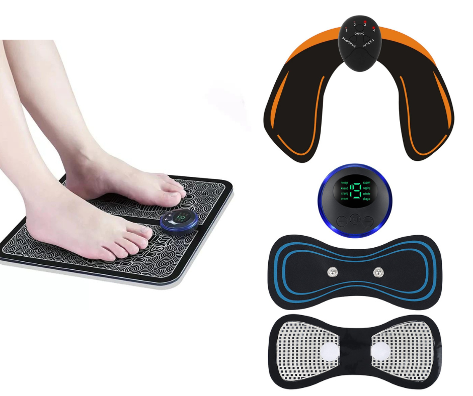 Combo of 3 Massager (Foot Massager , Neck Massager , Buttock Massager)