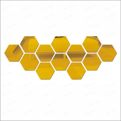Acrylic Hexagon Wall Stickers