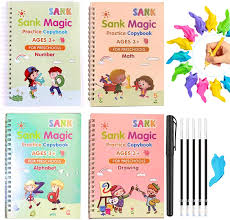 Sank Magic Book for Montessori Children Tracing