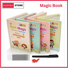 Sank Magic Book for Montessori Children Tracing