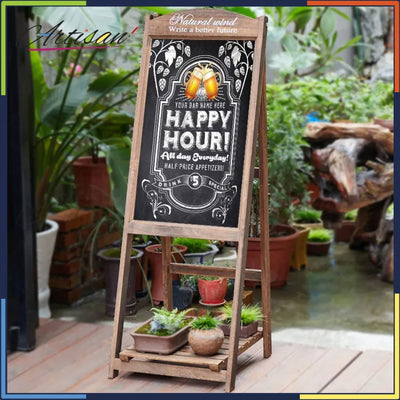 Artisan - Blackboard Chalkboard Vinyl Sticker Washable, Reusable - DIY Black Board Wall Adhesive Vinyl Sticker Roll - with 5pc colorful chalks