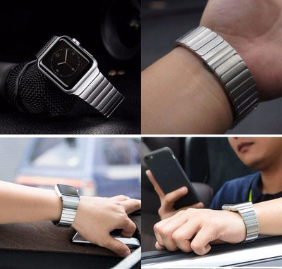 Citizen Rolex Chain Stainless Steel Link Bracelet Band for Apple Watch 8 7 6 5 4 SE Ultra 42/44/45/49mm